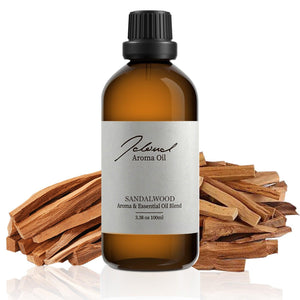 JCLOUD Sandalwood Essential Oil | 100% Pure and Natural Aromatherapy Oil for Diffusers, Humidifiers, and Scent Machines | Uplifting and Refreshing Fragrance | 100ml - JCloud Direct