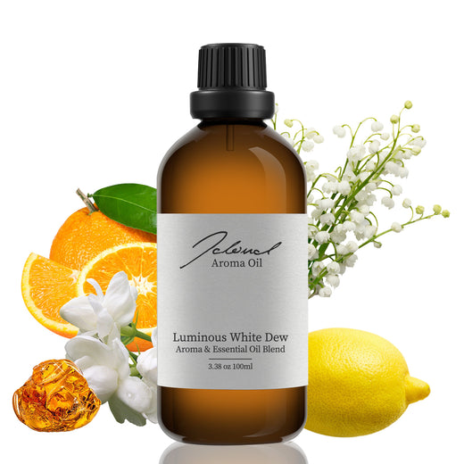 JCLOUD Luminous White Dew Essential Oil Inspired by Westin Hotel | Hotel Collection - Pure Aromatherapy Diffuser Oil with Orange and Lily of the valley, Home Luxury & Hotel Scents for Diffuser - 100mL