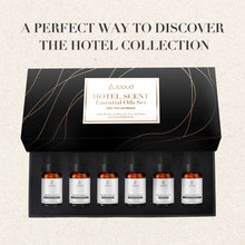 JCLOUD Hotel Collection Diffuser Oils Set | Top 6 Luxury Hotel Inspired Essential Oils for Diffuser for Home, Pure Aromatherapy Diffuser Oil Gift Set, Home Luxury & Hotel Scents for Diffuser - 6x10mL
