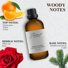 JCLOUD Modern Glamour Essential Oil Inspired by W Hotel | Hotel Collection - Pure Aromatherapy Diffuser Oil with Rose and Cedarwood, Home Luxury & Hotel Scents for Essential Oil Diffusers - 100mL