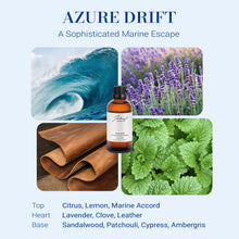 JCLOUD Azure Drift Hotel Diffuser Oil, Luxury Diffuser Oils Scents for Home, Natural Essential Oils for Cold-Air & Ultrasonic Diffuser Aromatherapy, Long Lasting Home Fragrance – 3.38 Fl Oz, 100mL