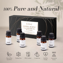 JCLOUD Hotel Collection Diffuser Oils Set | Top 6 Luxury Hotel Inspired Essential Oils for Diffuser for Home, Pure Aromatherapy Diffuser Oil Gift Set, Home Luxury & Hotel Scents for Diffuser - 6x10mL