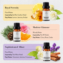 JCLOUD Hotel Collection Diffuser Oils Set | Top 6 Luxury Hotel Inspired Essential Oils for Diffuser for Home, Pure Aromatherapy Diffuser Oil Gift Set, Home Luxury & Hotel Scents for Diffuser - 6x10mL