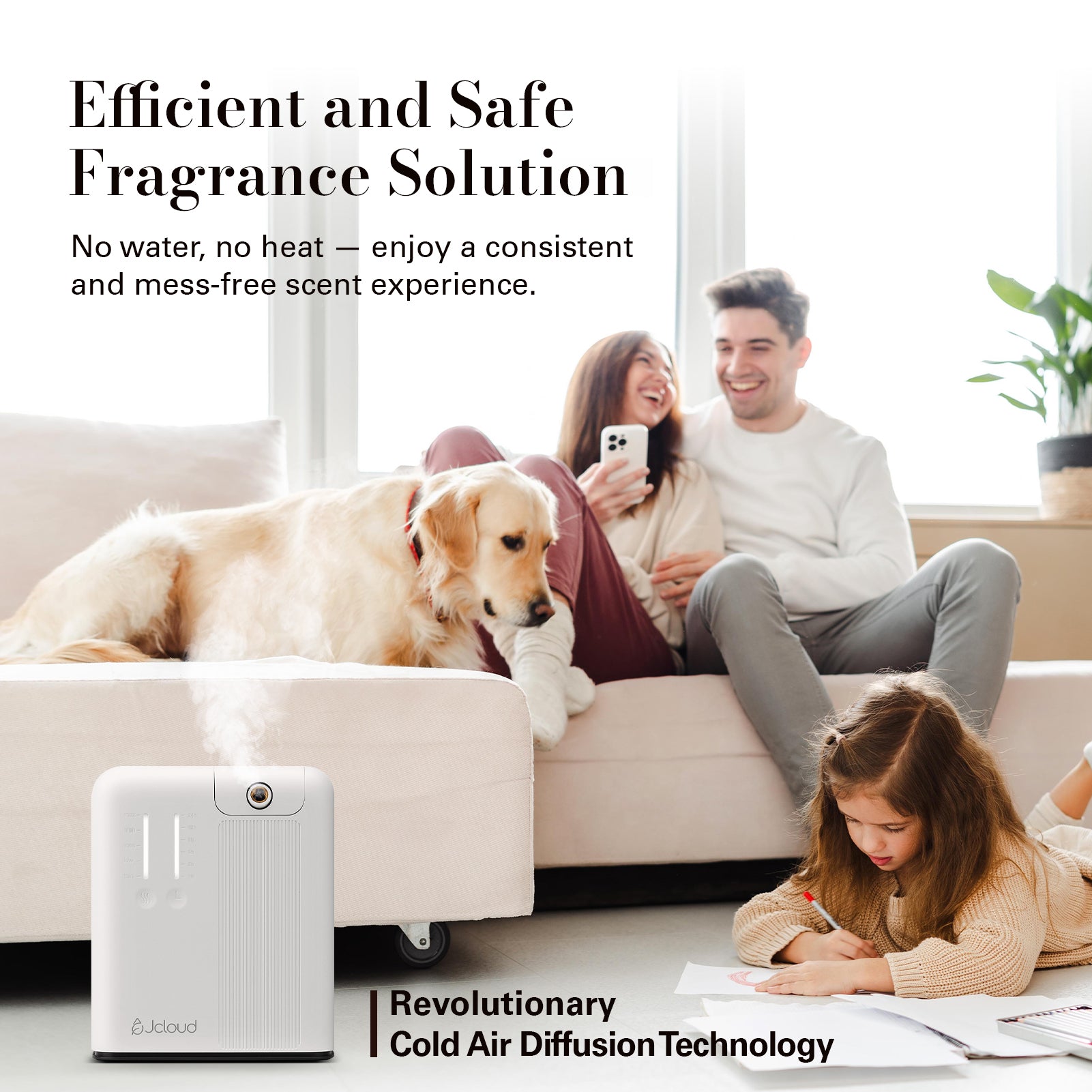 OV-3 Waterless Scent Diffuser for Medium Rooms | JCLOUD