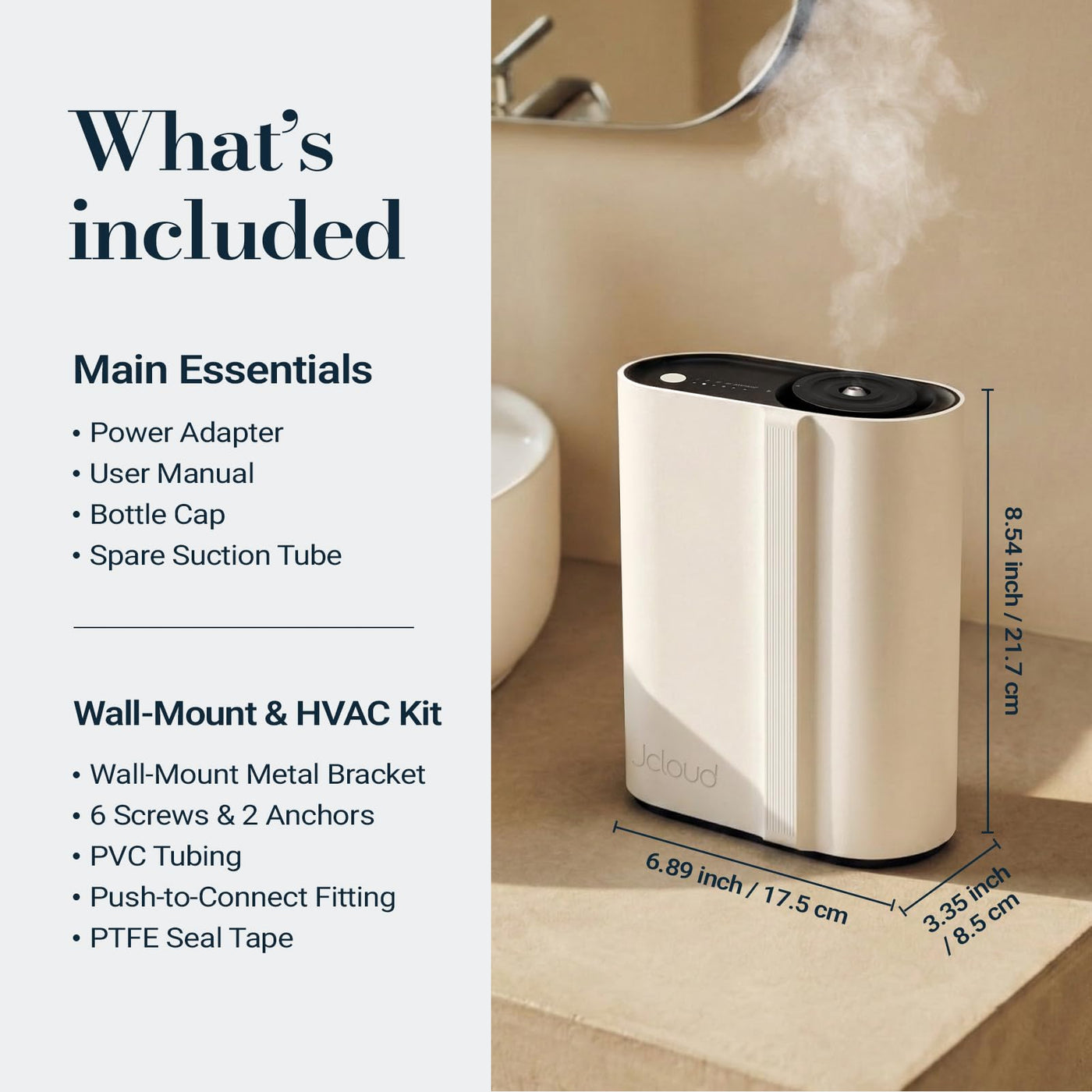 JCLOUD JC002 Whole-Home Waterless Scent Diffuser