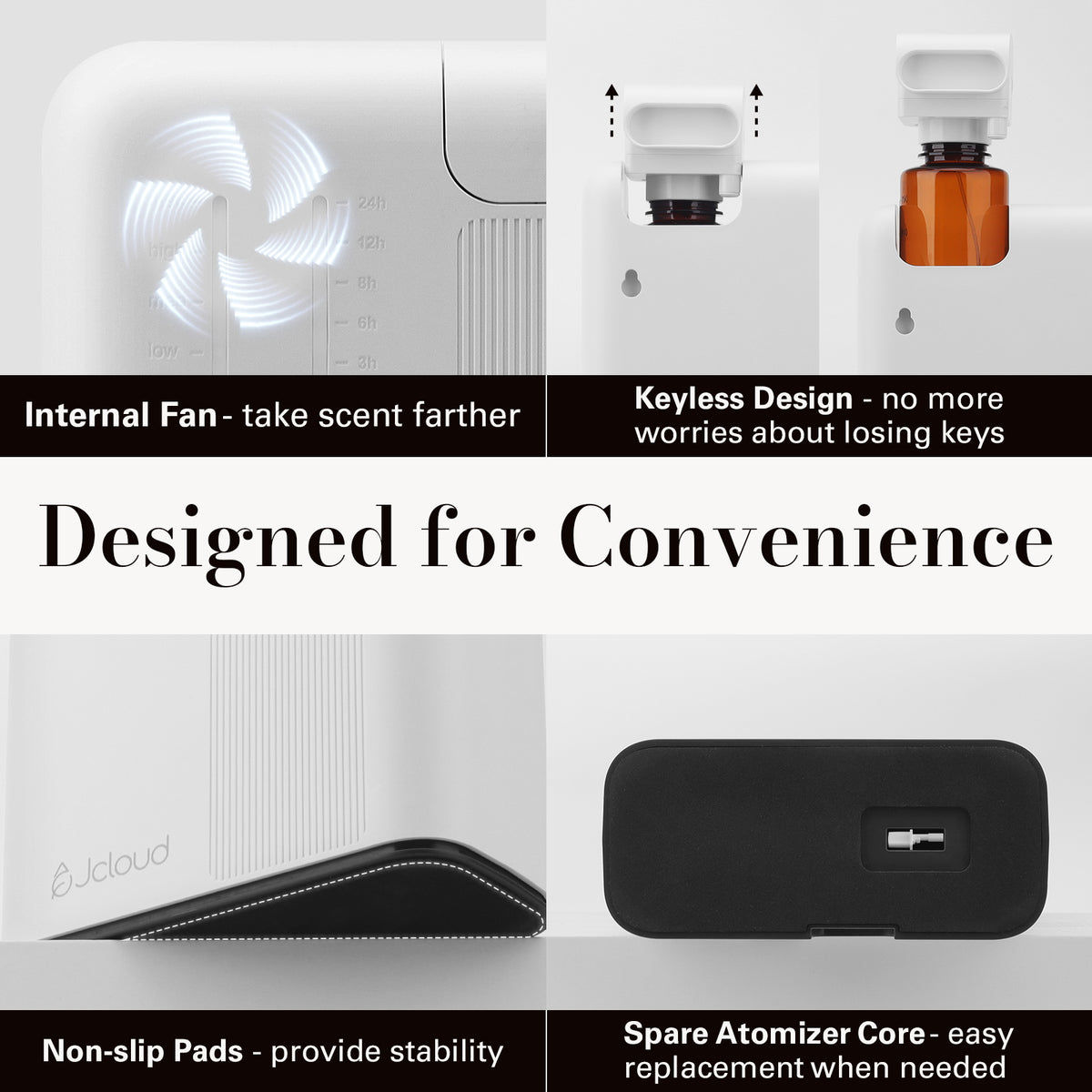 JCLOUD OV-3 Waterless Scent Diffuser