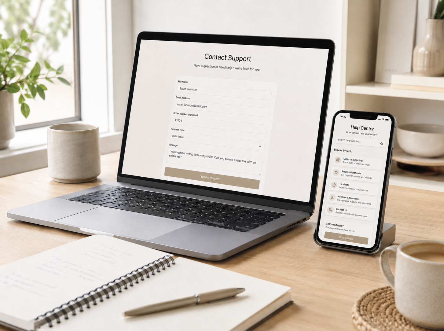 JCLOUD customer support and scent guidance