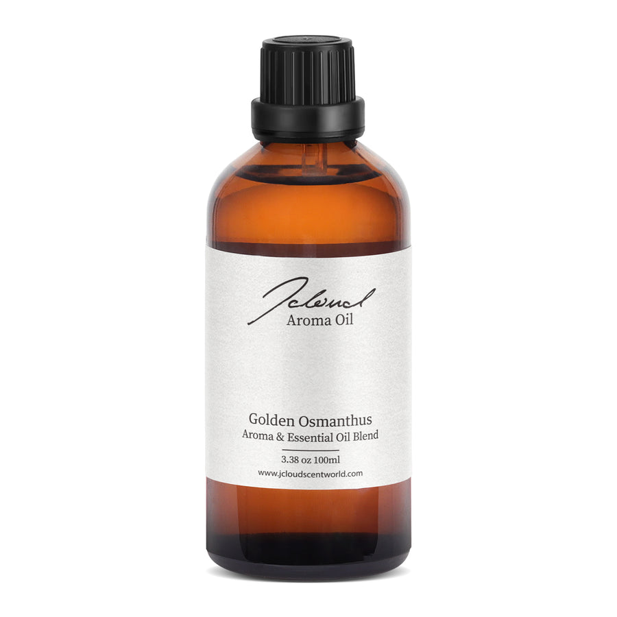 JCLOUD Golden Osmanthus Hotel Diffuser Oil, Luxury Diffuser Oils Scents for Home, Natural Essential Oils for Cold-Air & Ultrasonic Diffuser Aromatherapy, Long Lasting – 3.38 Fl Oz, 100mL