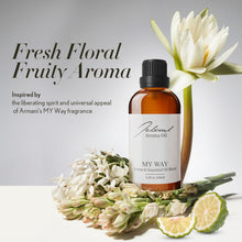 JCLOUD My Way Essential Oil for Diffuser - Hotel Collection Diffuser Oil & Home Luxury Scents – Pure Aromatherapy Diffuser Oil with Bergamot, Tuberose & Vanilla, Natural & Pet Safe