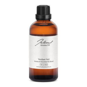 JCLOUD Verdant Veil Hotel Diffuser Oil, Luxury Diffuser Oils Scents for Home, Natural Essential Oils for Cold-Air & Ultrasonic Diffuser Aromatherapy, Long Lasting Home Fragrance – 3.38 Fl Oz, 100mL