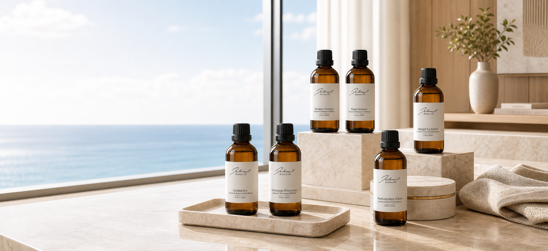 JCLOUD hotel inspired diffuser oils