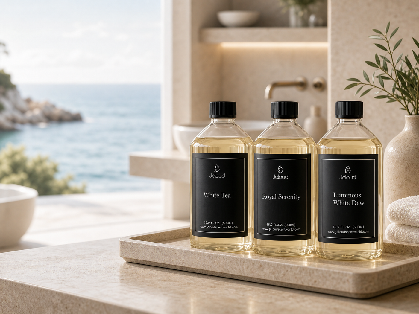 JCLOUD 500ML diffuser oil refills