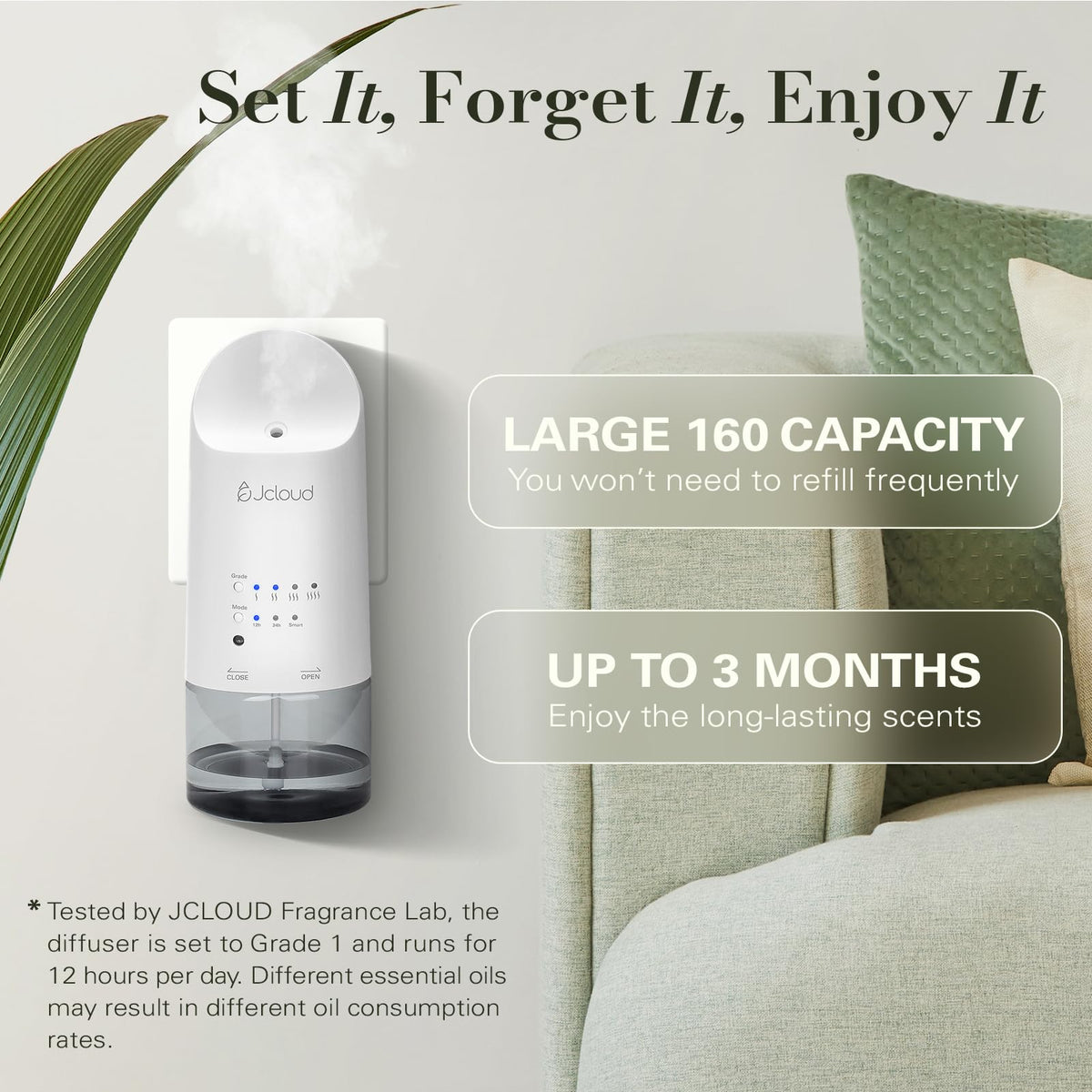 JCLOUD AP-353 Plug-In Waterless Scent Diffuser