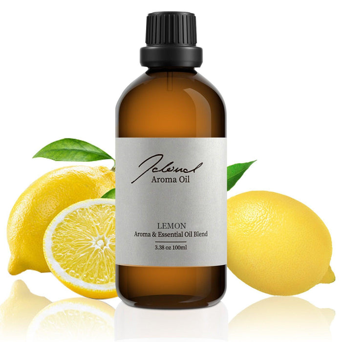 JCLOUD Lemon Essential Oil | 100% Pure and Natural Aromatherapy Oil for Diffusers, Humidifiers, and Scent Machines | Uplifting and Refreshing Fragrance | 100ml - JCloud Direct