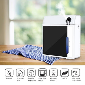 Jcloud Smart Scent Air Machine with Cold Air Diffusion Technology for Home, Professional Diffuser for Essential Oil Large Room Cover 2000 Sq. Ft, Scent Diffuser for Living Room, Spa, Business - JCloud Direct