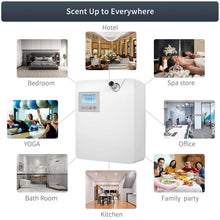 JCLOUD Smart Scent Air Machine with Nebulizing Technology for Home, Porfessional Waterless Essential Oil Diffuser 300ML, HVAC Diffuser for Essential Oils for Large Room, Office, Spa Room - JCloud Direct