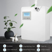 JCLOUD Smart Scent Air Machine with Nebulizing Technology for Home, Porfessional Waterless Essential Oil Diffuser 300ML, HVAC Diffuser for Essential Oils for Large Room, Office, Spa Room - JCloud Direct