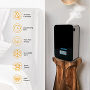 JCLOUD Upgrade Smart Scent Air Machine for Home, Cold Air Technology Waterless Essential Oil Diffuser | Scent Diffuser Cover Up to 2000 Sq. Ft | Waterless Aromatherapy Diffuser for Large Room, Office, Spa Room - JCloud Direct
