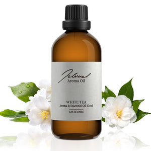 JCLOUD White Tea Essential Oil | 100% Pure and Natural Aromatherapy Oil for Diffusers, Humidifiers, and Scent Machines | Uplifting and Refreshing Fragrance | 100ml - JCloud Direct